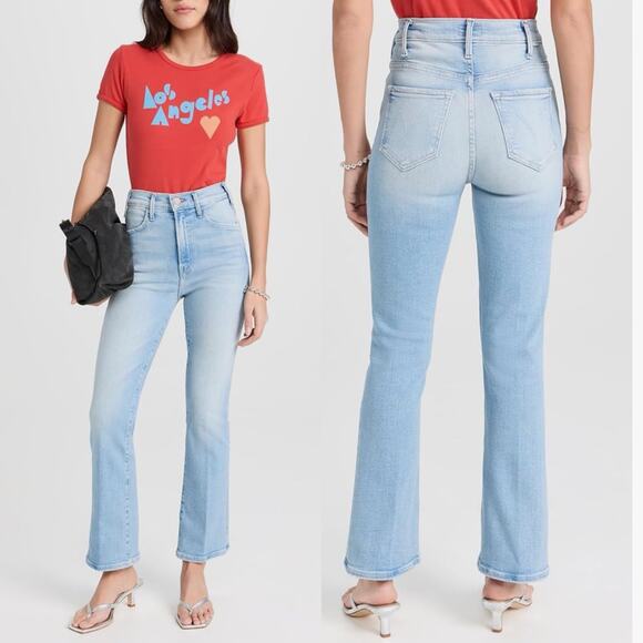 Mother the hustler ankle jeans light‎ California cruiser vintage wash high rise - Picture 12 of 16